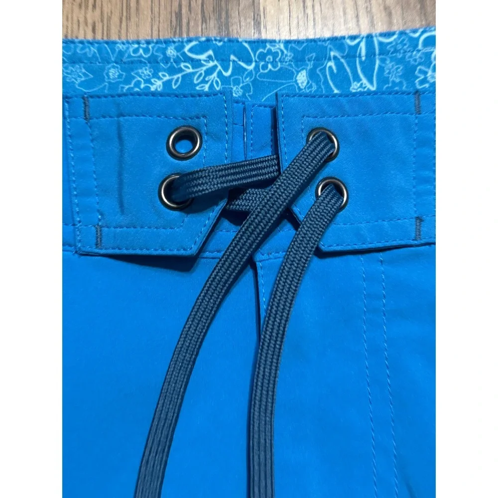 Stio Board Shorts Mens 32 Blue Adult Performance Swim Trunks Excellent
